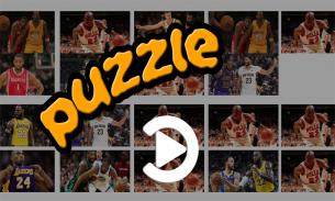 Puzzle de joueurs de basket-ball screenshot 2