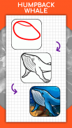 كيفية رسم الحيوانات. دروس الرسم خطوة بخطوة screenshot 18