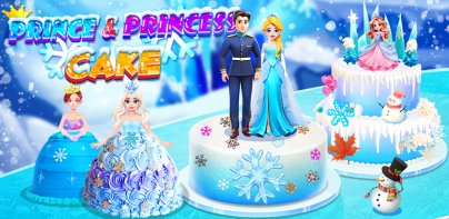 Icy Princess & Prince Cake