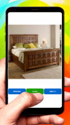 Wooden Designer Bed screenshot 1