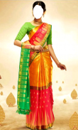 Women Pattu Saree Photo Maker screenshot 9