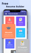 Resume Builder-CV Maker screenshot 1