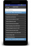 Learn MS Excel Tutorial Free Course Tips Shortcuts screenshot 8