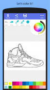 Cool Sneakers Coloring Book screenshot 15