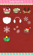 Stamp Pack: Xmas＆Winter screenshot 2