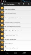 HONDAtabase screenshot 4