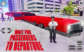 Luxury Limo Taxi Driver City : Limousine Driving screenshot 4