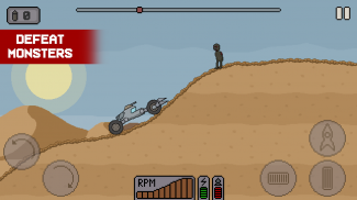 Death Rover - 스페이스 좀비 레이싱 screenshot 3