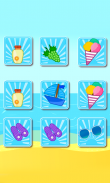 Matching Game-Sweet Summer screenshot 7