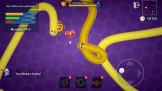 Worms Merge: jogo idle&io zone screenshot 14