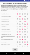 Psychological Big Five Personality Assessment Test screenshot 0