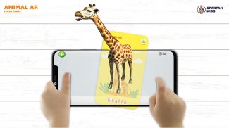 Animal AR 3D Safari Flash Card screenshot 1