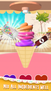 Cone Ice Cream Making Game: Fun Ice Cream Game screenshot 1