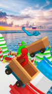 Snow Race 3D: Fun Racing screenshot 2