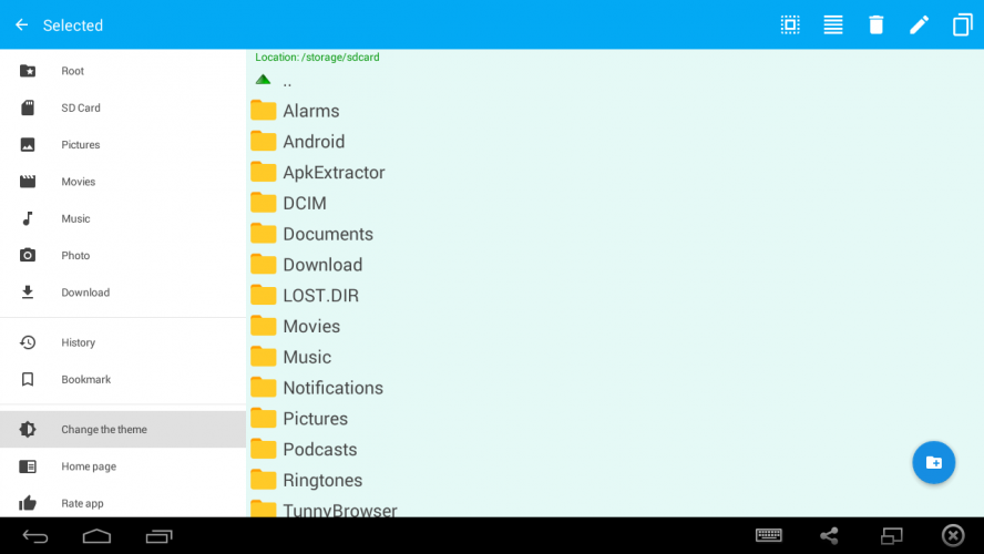 SD Manager (File Explorer) screenshot 3