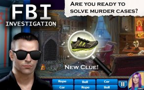 Criminal Case FBI  : Investigation Hidden Objects screenshot 0
