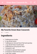 Green Bean Casserole Recipes ❤️ screenshot 3