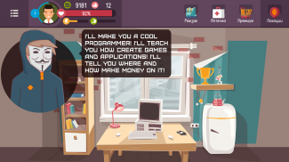 Hacker - tap créateur du jeu, simulateur de vie screenshot 2