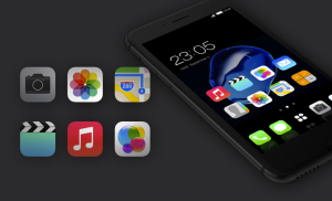 Stylish launcher theme for Iphone 7 HD screenshot 3