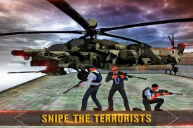 Choque de helicóptero Cobra: combate de huelga screenshot 0