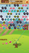 Bubble Shooter fruits légende screenshot 1