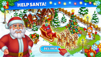 Farm Snow: Happy Christmas Story With Toys & Santa screenshot 2