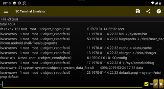 3C Terminal Emulator screenshot 3