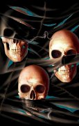 Skulls Live Wallpaper screenshot 2