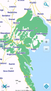 Map of Croatia offline screenshot 6