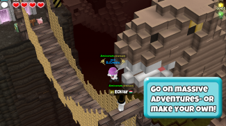 Cubic Castles: MMO, construcción de mundo abierto screenshot 2