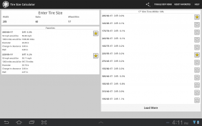 Tire Size Calculator screenshot 2