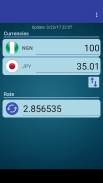 Japan Yen x Nigerian Naira screenshot 2