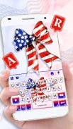 Usa Flag Ribbon Toetsenbord Th screenshot 0