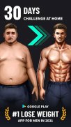 पुरुषों के लिए वजन कम ऐप screenshot 1