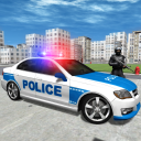 Police Car Driver City Icon