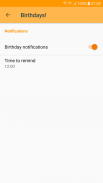 Birthdays! (Birthday reminder) screenshot 1