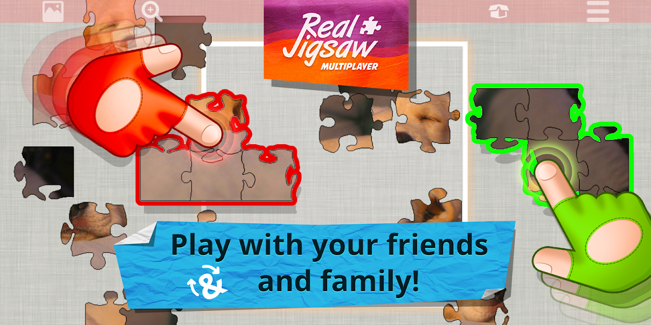 Online Multiplayer Jigsaw Puzzle