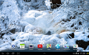 Winter Waterfalls Wallpaper screenshot 0