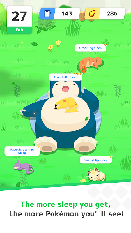 Update Contents (version 1.0.13) – Pokémon Sleep Official Webpage