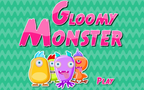 Matching Game-Gloomy Monster screenshot 0