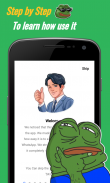 WAStickerApps Pepe Stickers screenshot 2