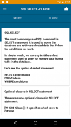 SQL Tutorial - Learn SQL screenshot 3