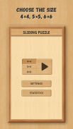 Sliding Puzzle: Wooden Classic screenshot 0