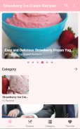 Strawberry Ice Cream Recipes ❤️ screenshot 6