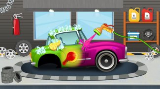 Kids Car Auto Workshop Cleaning Garage Game screenshot 3