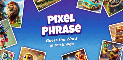 PixelPhrase ™ Pics & Word Game