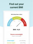 Weight Log & BMI Calculator screenshot 1
