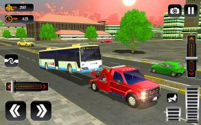 City Tow Truck Driving Car Transporter 3D screenshot 1