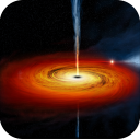 Black Hole Wallpaper HD Icon