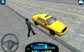 Cidade em 3D Dever Taxi Driver screenshot 9